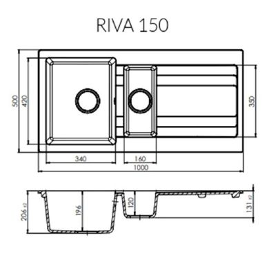 GRANMASTER RIVA 150 INSET LIGHT BEIGE QUARTZ 1.5 BOWL SINGLE DRAINER SINK, GRA0033 GRANMASTER RIVA 150 INSET LIGHT BEIGE QUARTZ 1.5 BOWL SINGLE DRAINER SINK, GRA0033